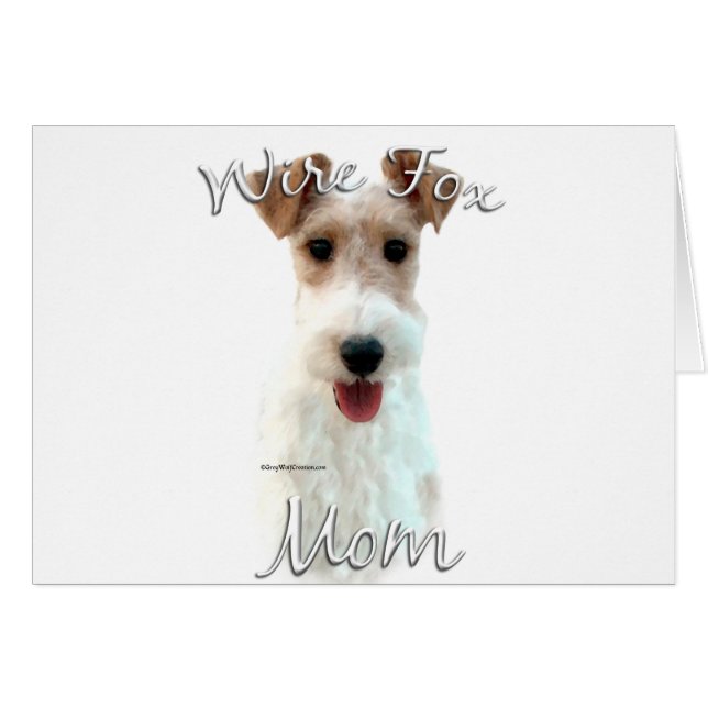 Wire Fox Terrier Ma 2 (Voorkant Horizontaal)