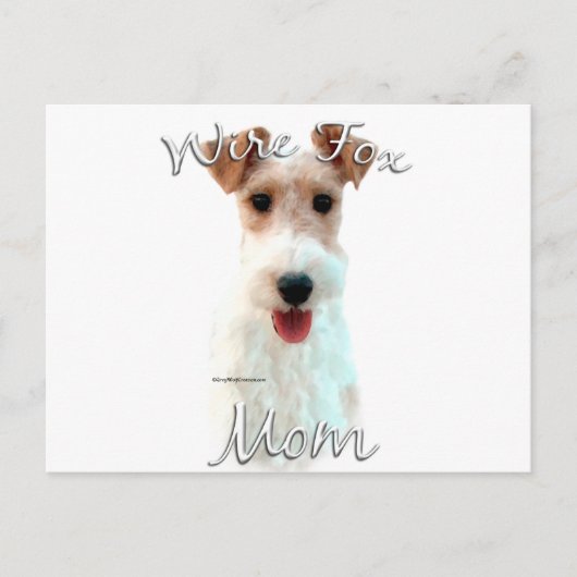 Wire Fox Terrier Ma 2 Briefkaart (Voorkant)