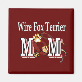 Wire Fox Terrier Ma Gifts Magneet