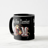 Wire Fox Terrier Ma Gifts Mok (Voorkant links)