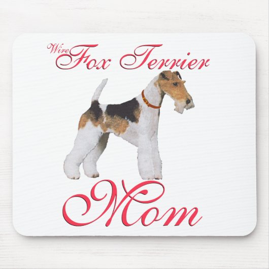 Wire Fox Terrier Moederdag Muismat (Voorkant)