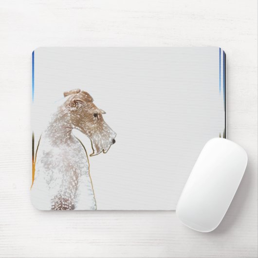 Wire Fox Terrier Mousepad Muismat (Met muis)