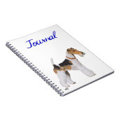 Wire Fox Terrier Notitieboek (Rechterzijde)