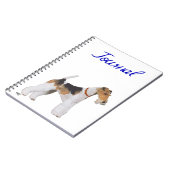 Wire Fox Terrier Notitieboek (Linkerzijde)