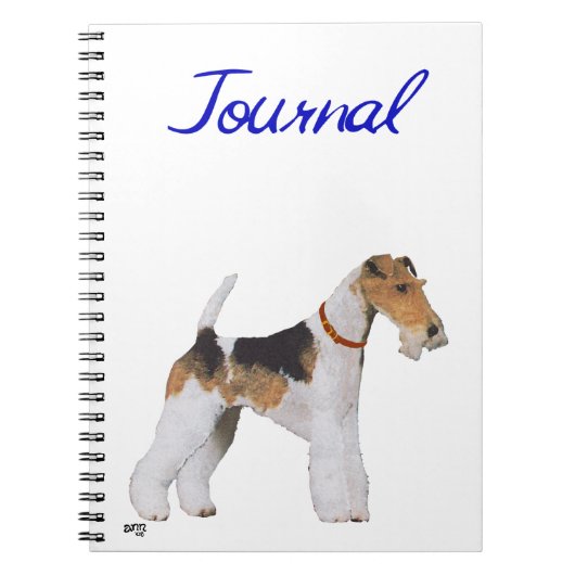 Wire Fox Terrier Notitieboek (Voorkant)