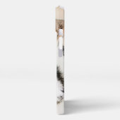 Wire fox terrier Painting - Cute Original Dog Art iPhone Hoesje (Linkerkant)