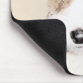 Wire fox terrier Painting - Cute Original Dog Art Muismat (Hoek)