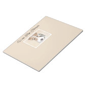 Wire fox terrier Painting - Cute Original Dog Art Notitieblok (Schuin)