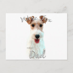 Wire Fox Terrier Papa 2 Briefkaart