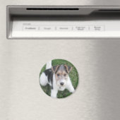 Wire Fox Terrier Puppy Magnet (Insitu (Vaatwasser))