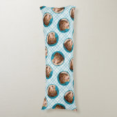 Wire Fox Terrier Puppy Schilderij driekleur Dog Ar Lichaamskussen (Voorkant Verticaal)