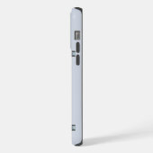 Wire Fox Terrier Schattige Blauw Kerst Feestdagen iPhone Hoesje (Linkerkant)