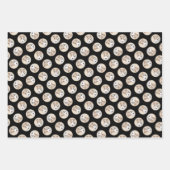 Wire Fox Terrier Schilderij driekleur WFT Pet Dog  Inpakpapier Vel (Voorkant 3)