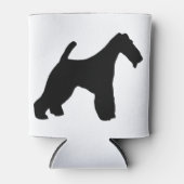 Wire Fox Terrier silo black.png Blikjeskoeler (Voorkant)