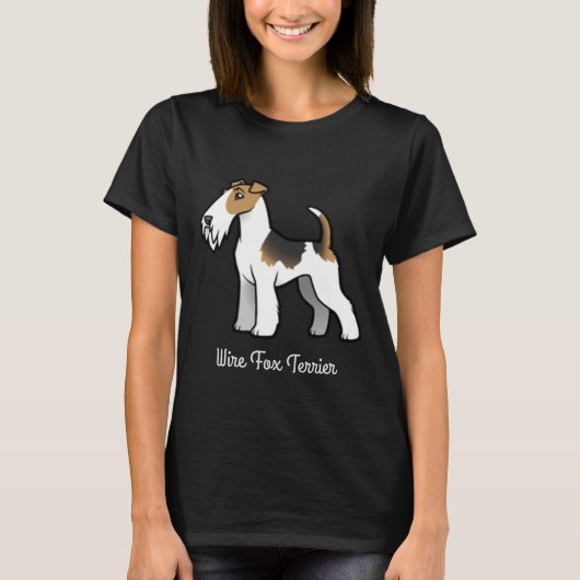 Wire Fox Terrier T-shirt (Voorkant)
