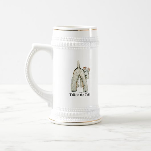 Wire Fox Terrier Tail Bierpul (Links)