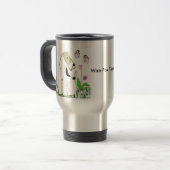 Wire Fox Terrier Travel Mug Reisbeker (Voorkant links)