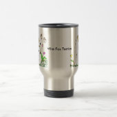 Wire Fox Terrier Travel Mug Reisbeker (Center)