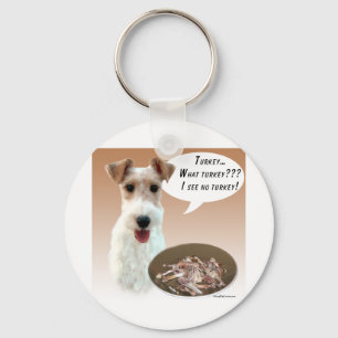 Wire Fox Terrier Turkije Sleutelhanger