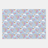 Wire Fox Terrier viering Wrapping Papers Inpakpapier Vel (Voorkant)