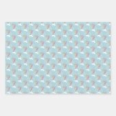 Wire Fox Terrier viering Wrapping Papers Inpakpapier Vel (Voorkant 3)