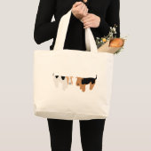 Wire Fox Terrier & Welsh Terrier Grote Tote Bag (Voorkant (product))