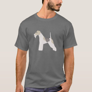 Wire Fox Terriers silhouettes T-shirt