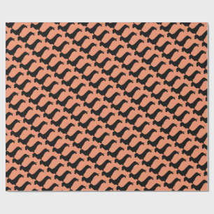 Wire-haarpapier voor dachshund- en Giftpapier Cadeaupapier