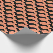 Wire-haarpapier voor dachshund- en Giftpapier Cadeaupapier (Hoek)