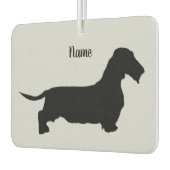 Wire Hair Dachshund Air Freshener Luchtverfrisser (Links)