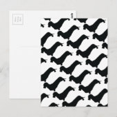 Wire Hair Dachshund Briefkaart (Voorkant / Achterkant)