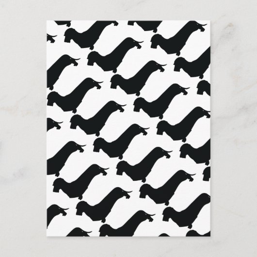 Wire Hair Dachshund Briefkaart (Voorkant)