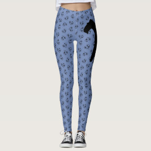 Wire Hair Fox Terrier Hearts Patroon Leggings