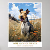  Wire Hair Fox Terrier Poster (Voorkant)