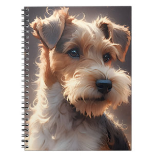 Wire Hair Fox Terrier Twilight Notitieboek