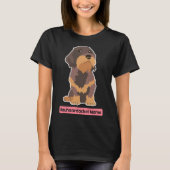 Wire Haire Dachshund Mam T-shirt (Voorkant)