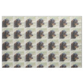 Wire Haire Daschund Dog Stof (Fat Quarter)