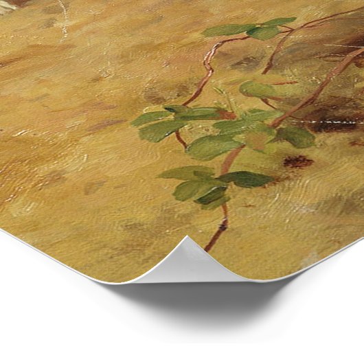 Wire Haire Terriers van Thomas Blinks Poster (Hoek)