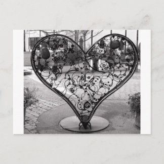 Wire Heart Briefkaart