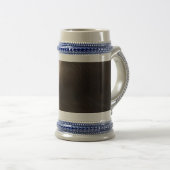 Wire Rope Gray/Blue 22 oz Stein Bierpul (Voorkant rechts)
