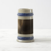 Wire Rope Gray/Blue 22 oz Stein Bierpul (Center)