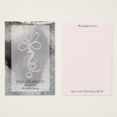 Wire Wrap Jewelry Designer die Kaarten voor displa Visitekaartje (Voorkant /achterkant)