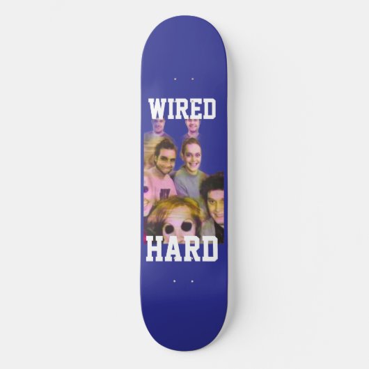 WIRED Decks 01 Persoonlijk Skateboard (Voorkant)