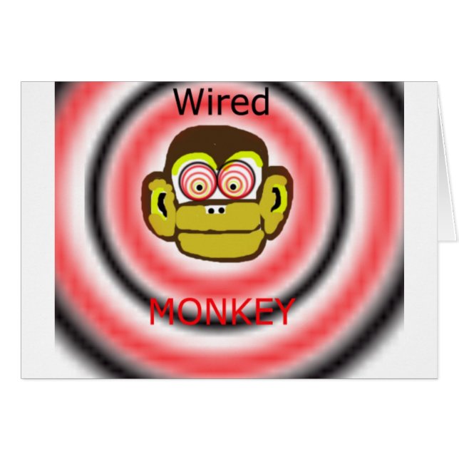 Wired Monkey (Voorkant Horizontaal)