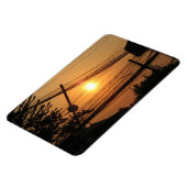 Wired Sunset ... Krung Thep, Thailand Magneet (Linkerzijde)