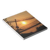 Wired Sunset ... Krung Thep, Thailand Notitieblok (Schuin)