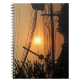 Wired Sunset ... Krung Thep, Thailand Notitieboek (Voorkant)