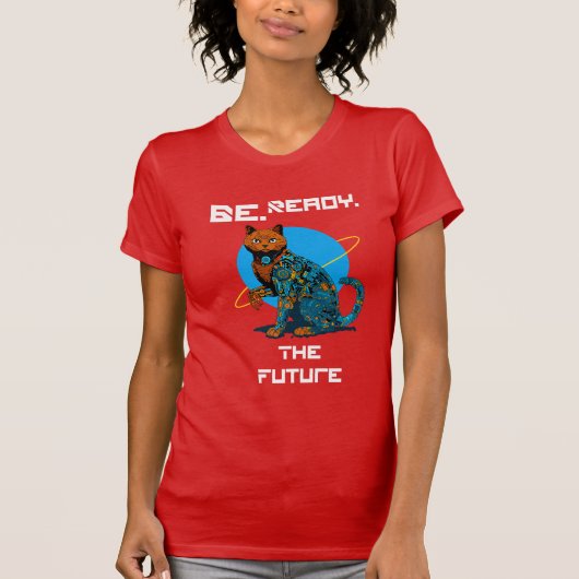 Wired voor morgen t-shirt (Voorkant)
