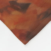 Wirefox Terrier in Herfst laat Herfst Inspire Fleece Deken (Hoek)