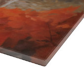 Wirefox Terrier in Herfst laat Herfst Inspire Snijplank (Hoek)